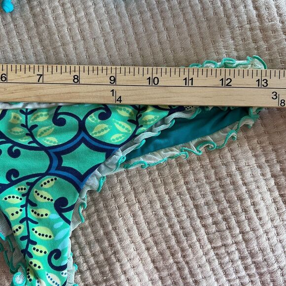 Maaji Bikini 2PC Set Size S $158 Multicolor Low Rise Women Swim Beach Padded - Picture 10 of 10
